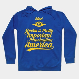 FALLOUT: SPERM IS PRETTY IMPORTANT (GRUNGE STYLE) Hoodie